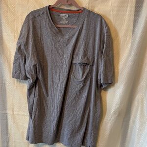 Duluth Trading Gray Spillfighter Longtail T-Shirt 2XL 100% Cotton